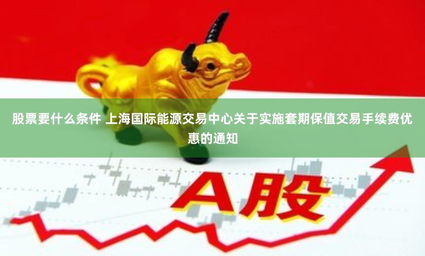 股票要什么条件 上海国际能源交易中心关于实施套期保值交易手续费优惠的通知