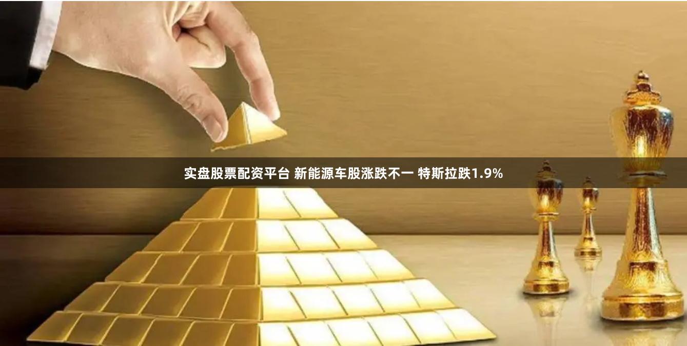 实盘股票配资平台 新能源车股涨跌不一 特斯拉跌1.9%