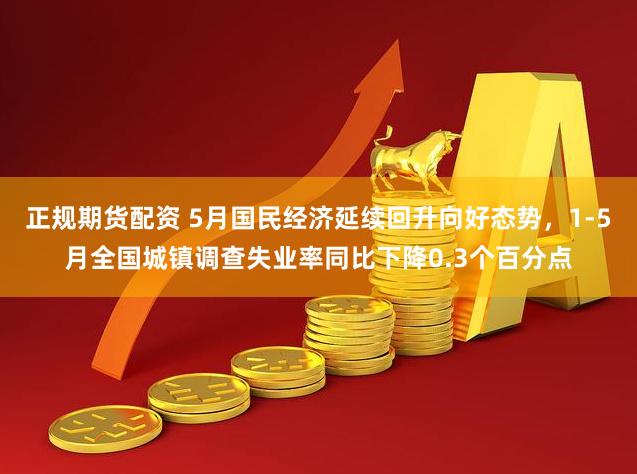 正规期货配资 5月国民经济延续回升向好态势，1-5月全国城镇调查失业率同比下降0.3个百分点